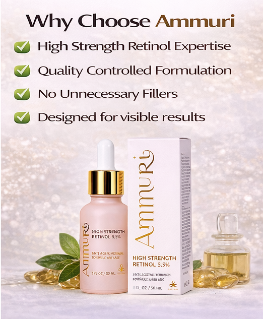Retinol 3.5% Anti-Ageing Serum for Wrinkles & Skin Firming | Ammuri-4