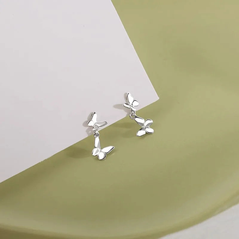 2023 New Fashion Sweet Heart Red Drop Earrings for Women Korean Crystal Long Chain Tassel Earrings Party Wedding Jewelry Brincos