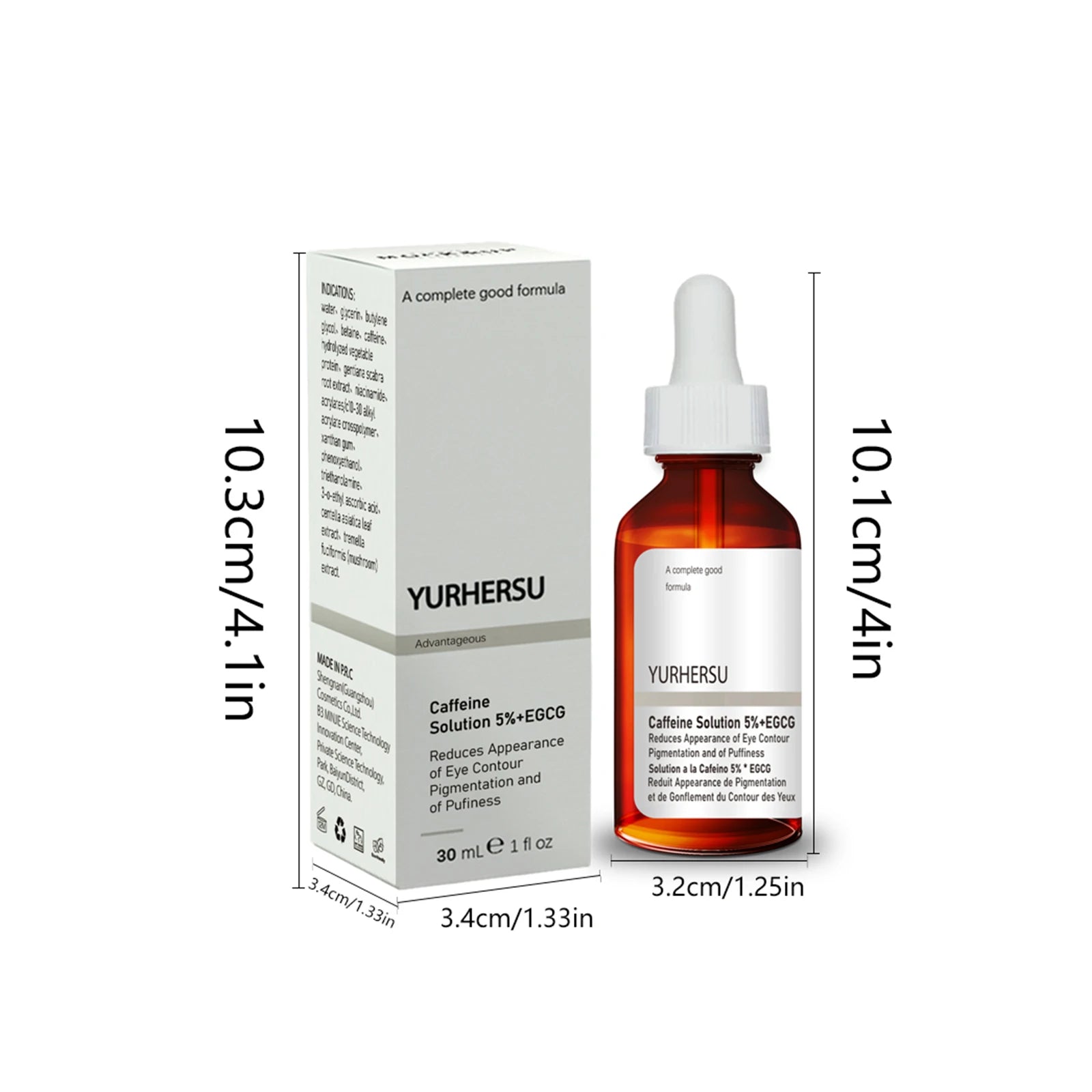 Caffeine eye essence, the eye savior of the late night party, revitalizes the eyes