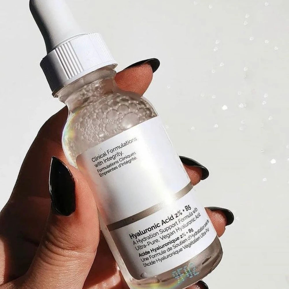 New Caffeine Solution 5%+EGCG Face Makeup Peeling Solution Acne Cover Serum Ordinary Repair Hyaluronic Acid 2%+B5 Face Skin Care