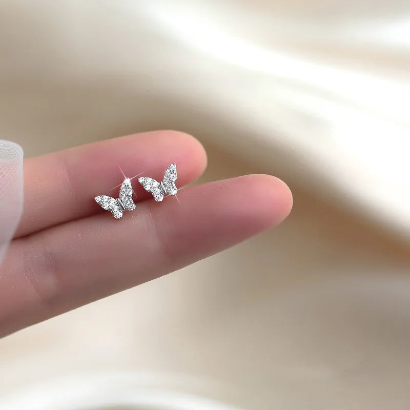 2023 New Fashion Sweet Heart Red Drop Earrings for Women Korean Crystal Long Chain Tassel Earrings Party Wedding Jewelry Brincos