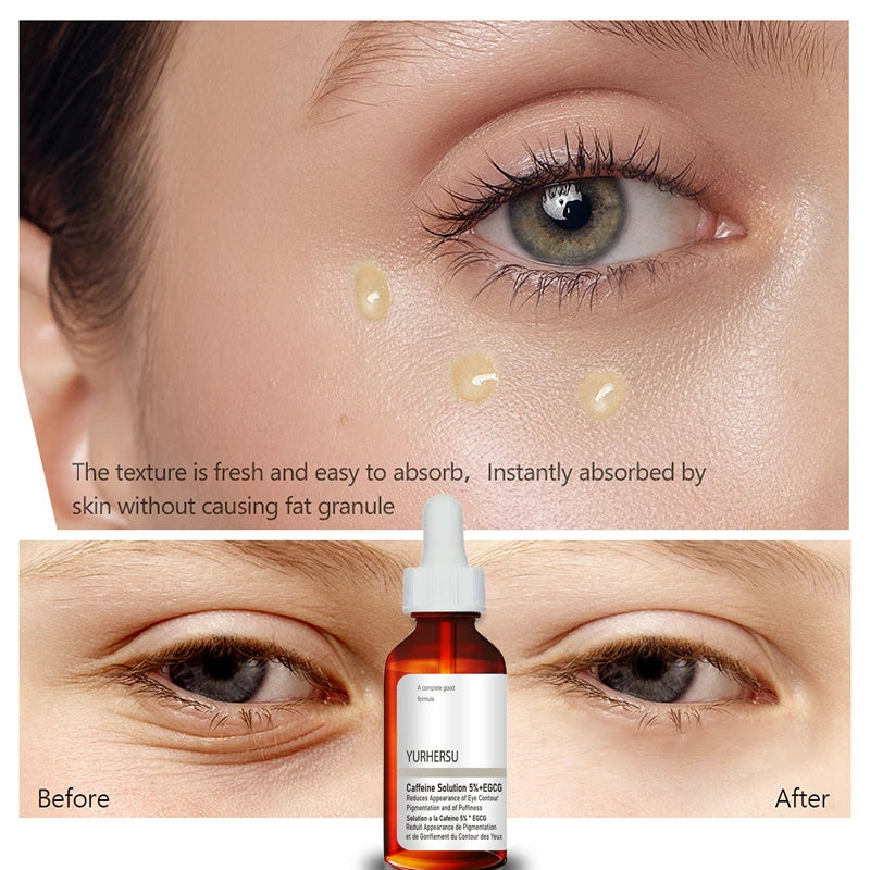 Caffeine eye essence, the eye savior of the late night party, revitalizes the eyes